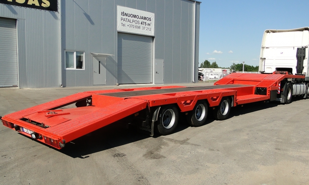 Žemagrindė nepakrauta